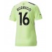 Billige Manchester City Rodri Hernandez #16 Tredjetrøye Dame 2022-23 Kortermet